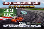 3ª Prova do Campeonato Nacional 1/8 GT e Trofeu 1/8 GTE